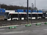 Odense Niederflurgelenkwagen 03 "Forbindelsen" am Kontrol centret (2020)