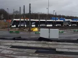 Odense Niederflurgelenkwagen 04 "Strømmen" am Kontrol centret (2020)