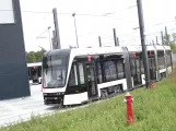 Odense Niederflurgelenkwagen 14 "Pusterummet" am Kontrol centret (2020)