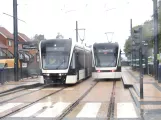 Odense Niederflurgelenkwagen 15 "Symfonien" nahe bei Østerbæksvej (2021)