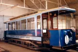 Oslo Beiwagen 347 innen Sagene Remise (1995)