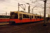 Ostende De Kusttram mit Gelenkwagen 6113nah Station (1982)