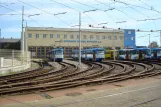 Ostrava Triebwagen 1033 vor Vozovna Křivá (2008)