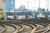 Ostrava Triebwagen 1321 vor Vozovna Křivá (2008)