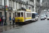 Porto Tram City Tour mit Triebwagen 203 am Praça da Liberdade (2008)