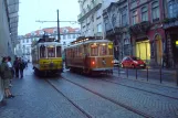 Porto Tram City Tour mit Triebwagen 203 auf Rua de Augusto Rosa (2008)