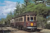 Postkarte: Adelaide Glenelg Tram mit Triebwagen 370 nahe bei Glenelg (1995)