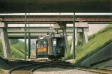 Postkarte: Amsterdam Museumslinie 30 mit Triebwagen 236nah Viaduct van Schiphollijn (1979)