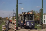 Postkarte: Amsterdam Museumslinie 30 mit Triebwagen 465 am Kalfjeslaan (1982)