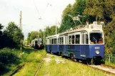 Postkarte: Amsterdam Museumslinie 30 mit Triebwagen 533 am Bovenkerk (2001)