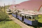 Postkarte: Amsterdam Museumslinie 30 mit Triebwagen 824 am Station Amstelveen (1977)