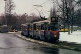 Postkarte: Amsterdam Straßenbahnlinie 10 mit Triebwagen 919 auf Wetering-circuit (1979)