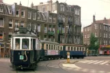 Postkarte: Amsterdam Triebwagen 33 auf Jan Evertsenstraat (1987)