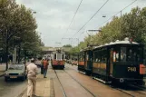 Postkarte: Amsterdam Triebwagen 4143 auf Heemstedestraat (1981)