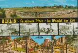 Postkarte: Berlin - Potsdamer Platz - Im Wandel der Zeit
(1929)