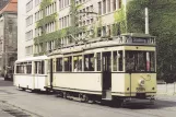 Postkarte: Berlin Themenfahrten mit Triebwagen 5984 am Mitte, Am Kupfergraben (2000)