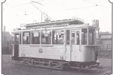 Postkarte: Bielefeld Triebwagen 13 am Sieker (1929)