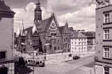 Postkarte: Breslau auf Rynek/Ratusz (1970)