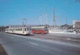 Postkarte: Brüssel De Kusttram  auf Leopold III-laan (1990)