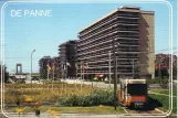 Postkarte: Brüssel De Kusttram  im De Panne (1983)