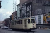 Postkarte: Brüssel Regionallinie 92 am Terminus Eden (1975)