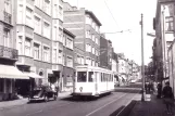 Postkarte: Brüssel Regionallinie S mit Triebwagen 10494 auf Rue Willems / Willemsstraat (1960)