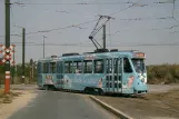 Postkarte: Brüssel Straßenbahnlinie 39 mit Triebwagen 7160 am Ban-Eik (1989)