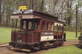 Postkarte: Brüssel Tourist Tramway mit Triebwagen 346 "California" am Tervuren Station (1995)