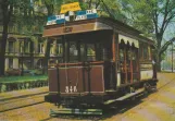 Postkarte: Brüssel Triebwagen 346 "California" auf Avenue de Tervueren/Tervurenlaan (1990)