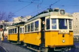 Postkarte: Budapest Straßenbahnlinie 33 mit Triebwagen 2015 auf Róbert Károly körút (1980)