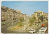 Postkarte: Budapest vor Keleti Pályaudvar (1981)