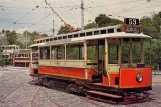 Postkarte: Crich Triebwagen 765 auf Crich Tramway Village (1970)