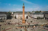 Postkarte: Darmstadt am Luisenplatz (1976)