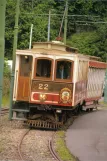 Postkarte: Douglas, Isle of Man Manx Electric Railway mit Triebwagen 22nah Laxey (1993)