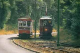 Postkarte: Douglas, Isle of Man Manx Electric Railway mit Triebwagen 40nah Groudle Glen (2003)