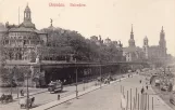 Postkarte: Dresden. Belvedère. (1900)