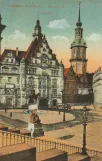 Postkarte: Dresden. Schloßplatz.  Kgl. Schloß.
 (1911)