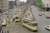 Postkarte: Düsseldorf Stadtrundfahrten mit Triebwagen 267 auf Heinrich-Heine-Allee (1988)