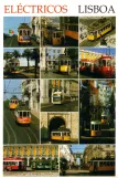 Postkarte: Eléctricos Lisboa
 (2000)