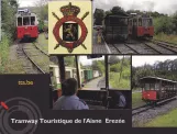 Postkarte: Erezée mit Triebwagen AR 133 "Francais"  (2010)