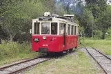 Postkarte: Erezée Triebwagen AR 133 "Francais" nahe bei T.T.A. Pont-d'Erezée (2010)