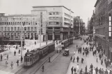 Postkarte: Essen Straßenbahnlinie 2  auf Kettwiger Straße (1928-1933)