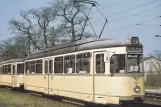 Postkarte: Frankfurt am Main Triebwagen 230 am Verkehrsmuseum (1987)