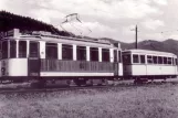 Postkarte: Freiburg im Breisgau Triebwagen 60 nahe bei Günterstal (1949)