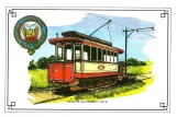 Postkarte: Giant Regionallinie GCT mit Triebwagen 9  (2006)