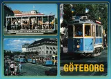 Postkarte: Göteborg 12 (Lisebergslinjen) mit Offen Beiwagen 507  (1995)