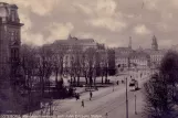 Postkarte: Göteborg auf Kungsportsavenyen (1900)