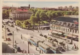 Postkarte: Göteborg. Kungsportsplatsen och Stora Teatern (1955)