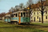 Postkarte: Göteborg Straßenbahnlinie 9 mit Triebwagen 302 auf Älvsborgsgatan (1950)