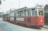 Postkarte: Hamburg Straßenbahnlinie 11 mit Triebwagen 3226 am Rönneburg (1960)